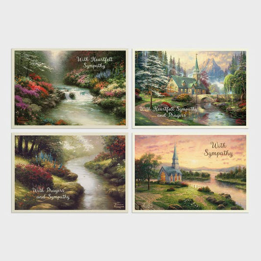 Dayspring 81843 Sympathy Cards Set of 12 w/4 Designs