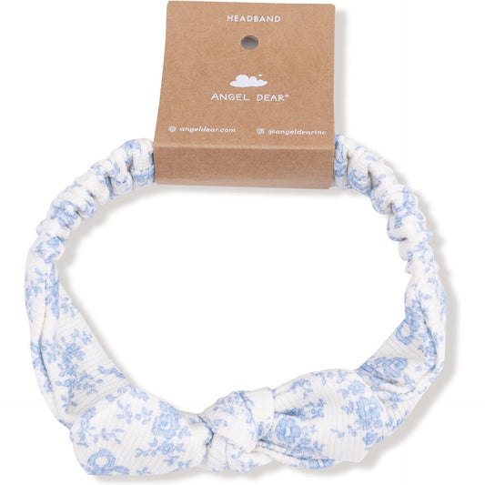 Angel Dear 824-F25-ROF1 Romi Floral Knot Headband 0-12M