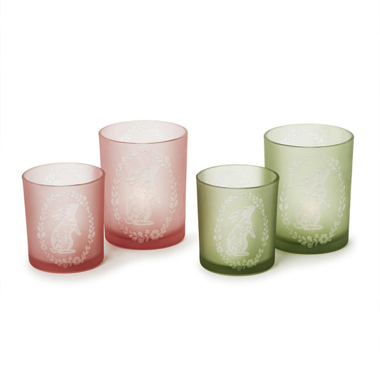 Two's Company 82521-20 Bunny Candleholders Small