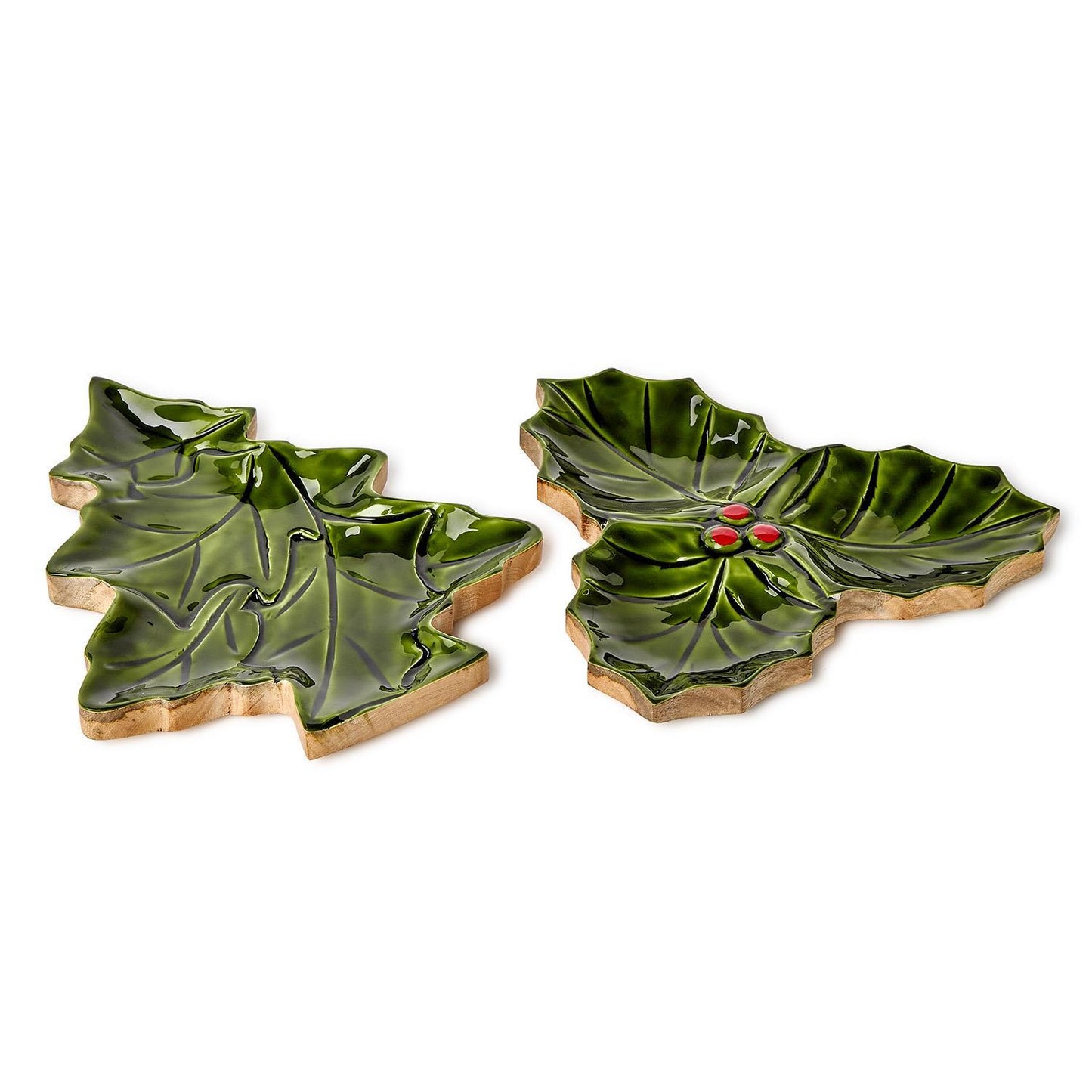 Two's Company 82728-20 Tis the Season Serving Trays