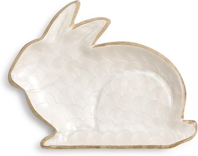Two's Company 82805 Bunny Tray