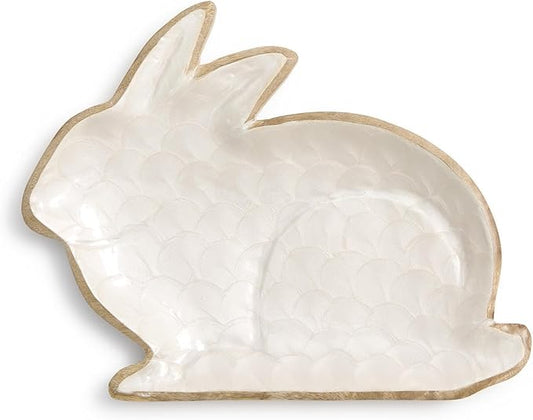 Two's Company 82805 Bunny Tray