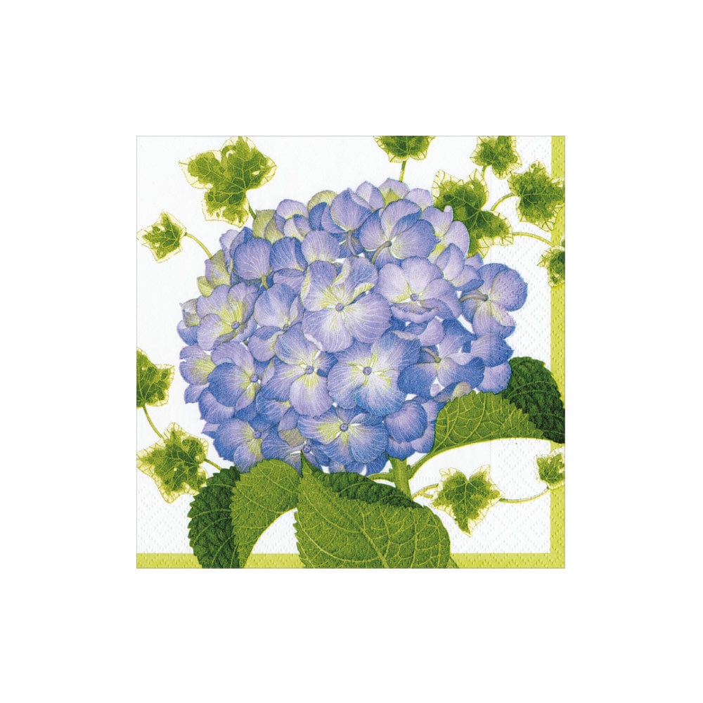 Caspari 8441E Hydrangea Napkins