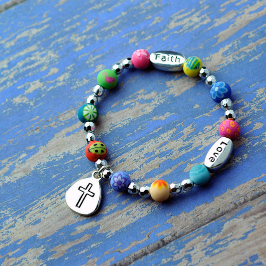 Jilzarah Girls Faith Bracelet