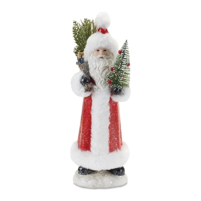 Melrose 94033 Resin Santa - 15"