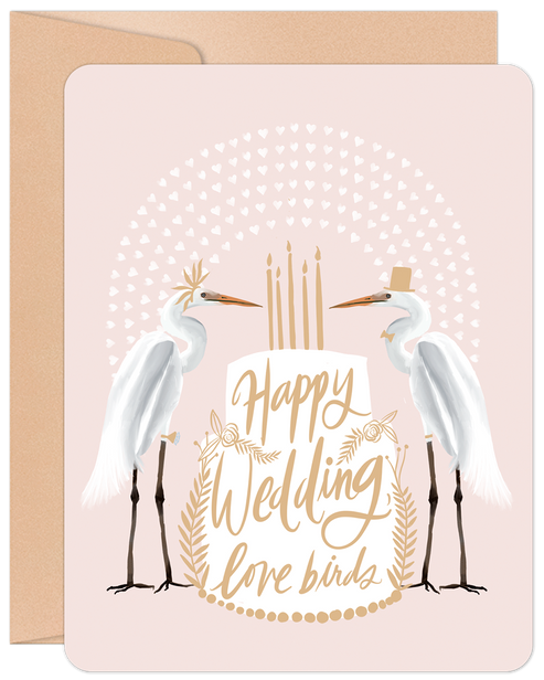 Willow & Ivy WDC96138 Happy Wedding Greeting Card