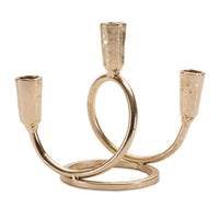 Melrose 98198 Triple Taper Candle Holder