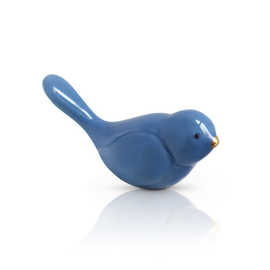 Nora Fleming A08 Mini Bluebird of Happiness (Bluebird)