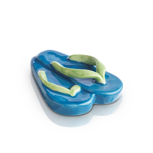 Nora Fleming A156 Mini Sunning & Funning (Flip Flops)