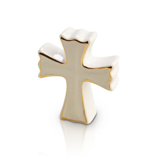 Nora Fleming A176 Mini Cross (White Cross)