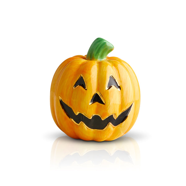 Nora Fleming A216 Mini Carved Cutie (Jack-o-Lantern)