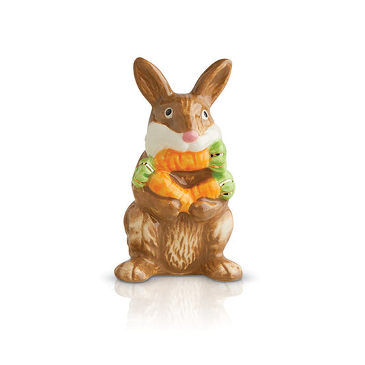 Nora Fleming A226 Mini Funny Bunny (Brown Bunny)