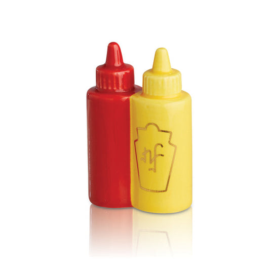 Nora Fleming A230 Mini Main Squeeze (Ketchup & Mustard)