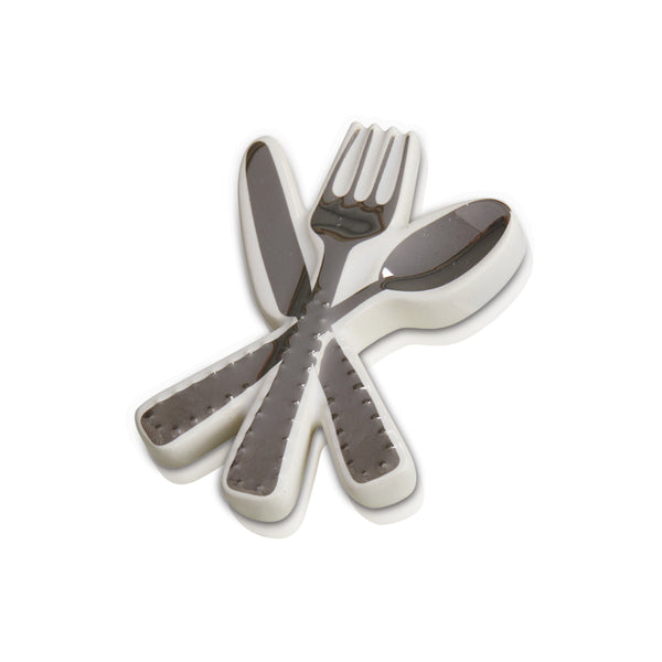 Nora Fleming A259 Mini Bon Appetit (Silverware)