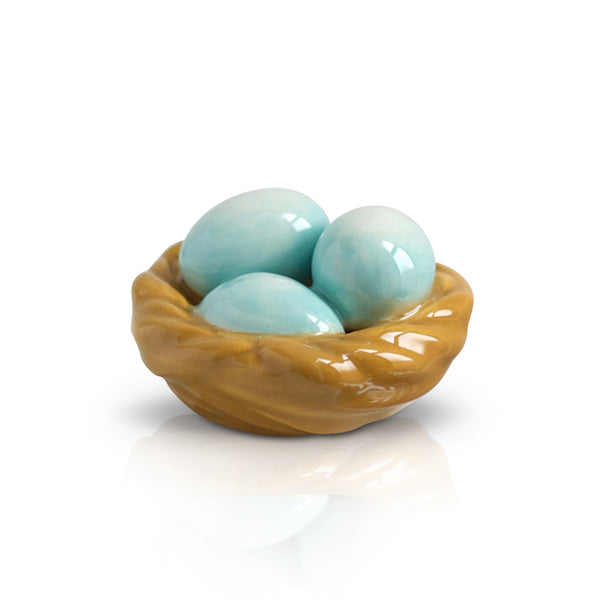 Nora Fleming A39 Mini Robin's Egg Blue (Nest)