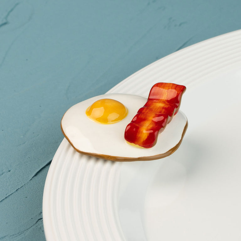 Nora Fleming A440 Mini Wakey Wakey - Eggs and Bacon