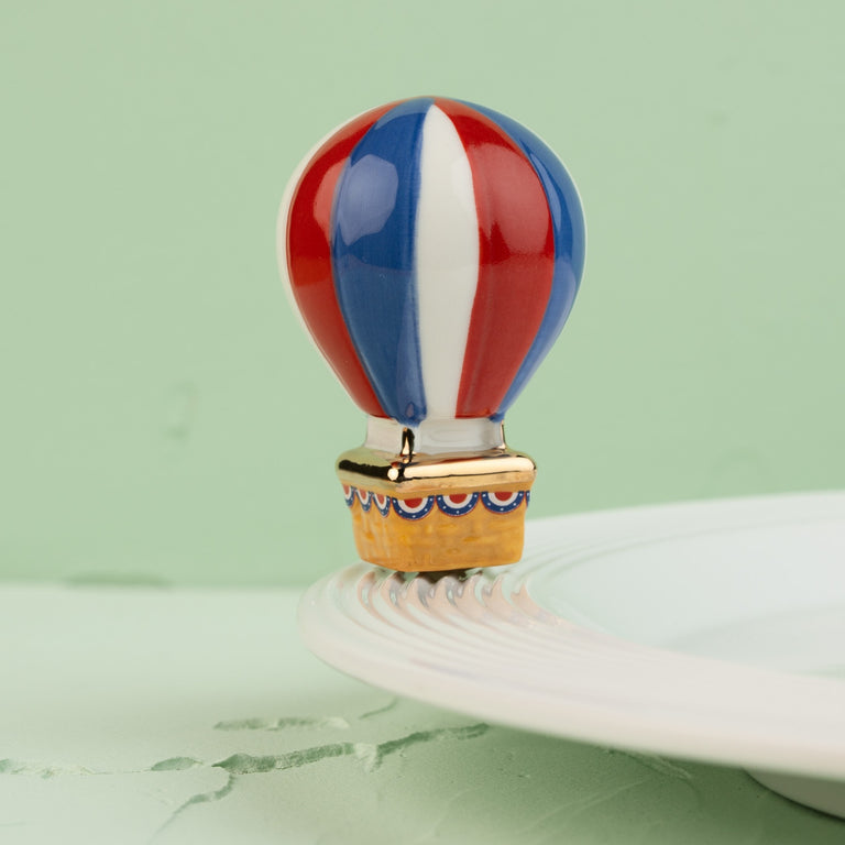 Nora Fleming A452 Red, White, and Balloon