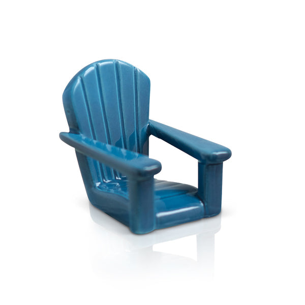 Nora Fleming A67 Mini Chillin' Chair Blue (Blue Adirondack Chair)