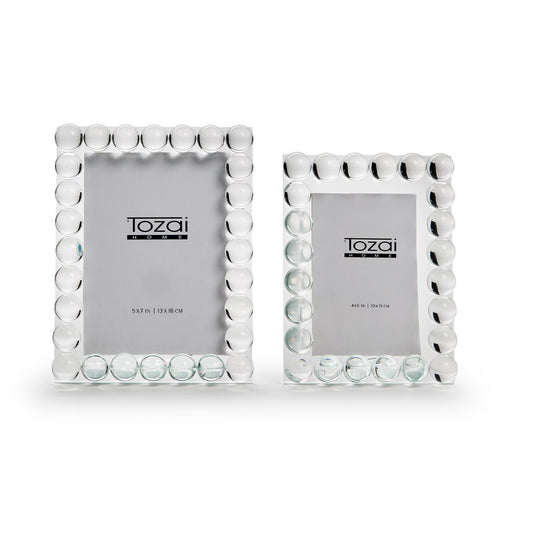 Two's Company AMT001-S2 Crystal Glass Photo Frame