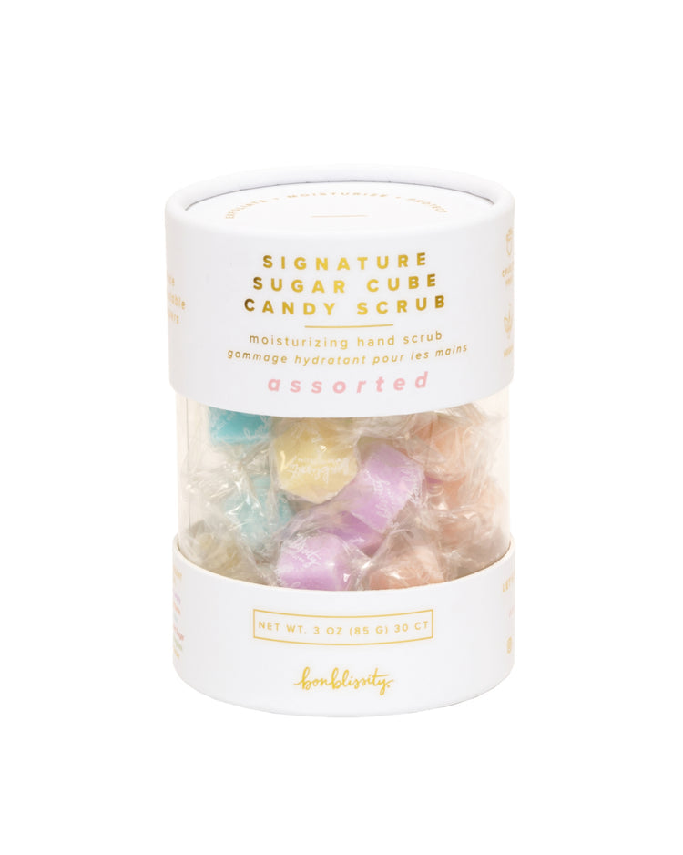 Bonblissity ASST-PT0122 Signature Assorted Sugar Cube Scrub