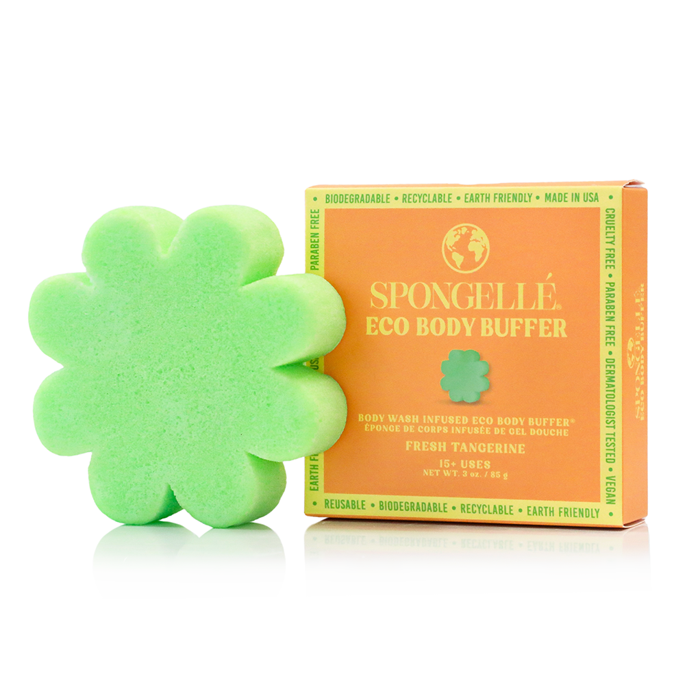 Spongellé AST-ECOBBFT Eco Body Buffer - Fresh Tangerine