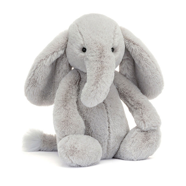 Jellycat BAS3ELE Bashful Luxe Elephant Thuddeus Original
