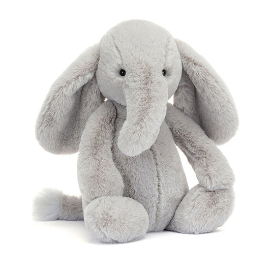 Jellycat BAS3ELE Bashful Luxe Elephant Thuddeus Original