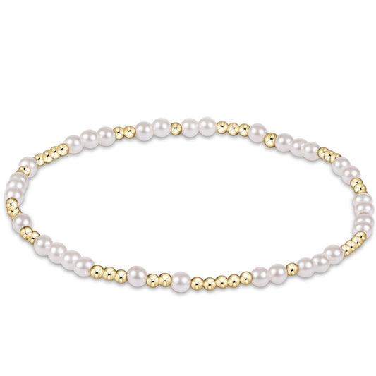 enewton BHOPUNWPE Hope Unwritten Bracelet - Pearl