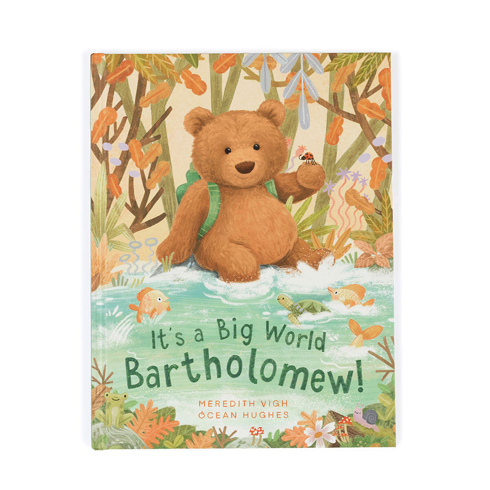 Jellycat SBK4BAR It's A Big World Bartholomew Book