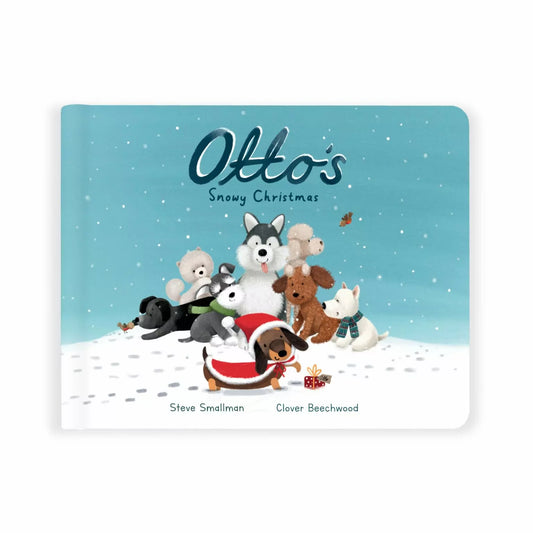 Jellycat BK4OSC Otto's Snowy Christmas Book