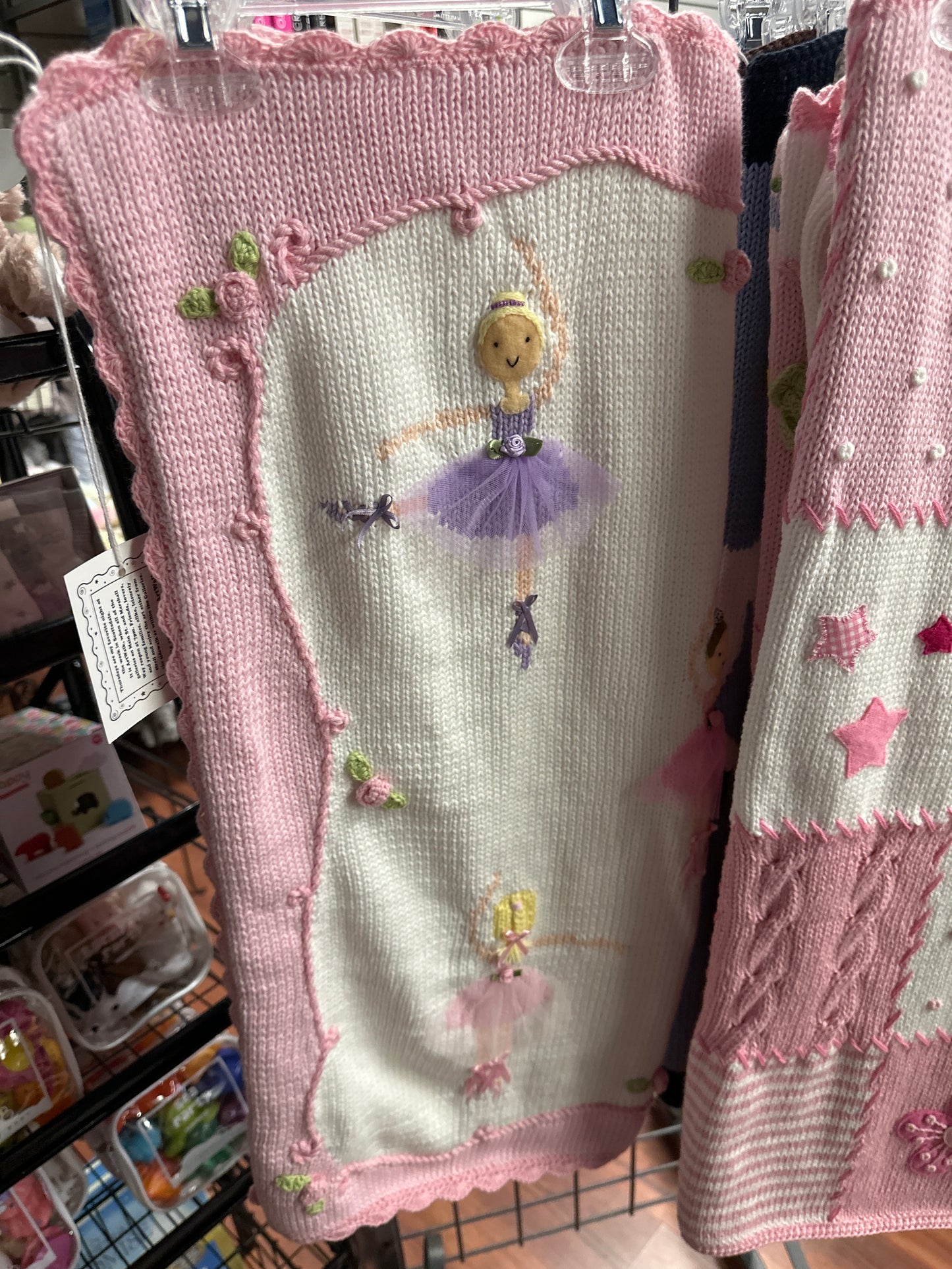 Artwalk Knitted Baby Blanket