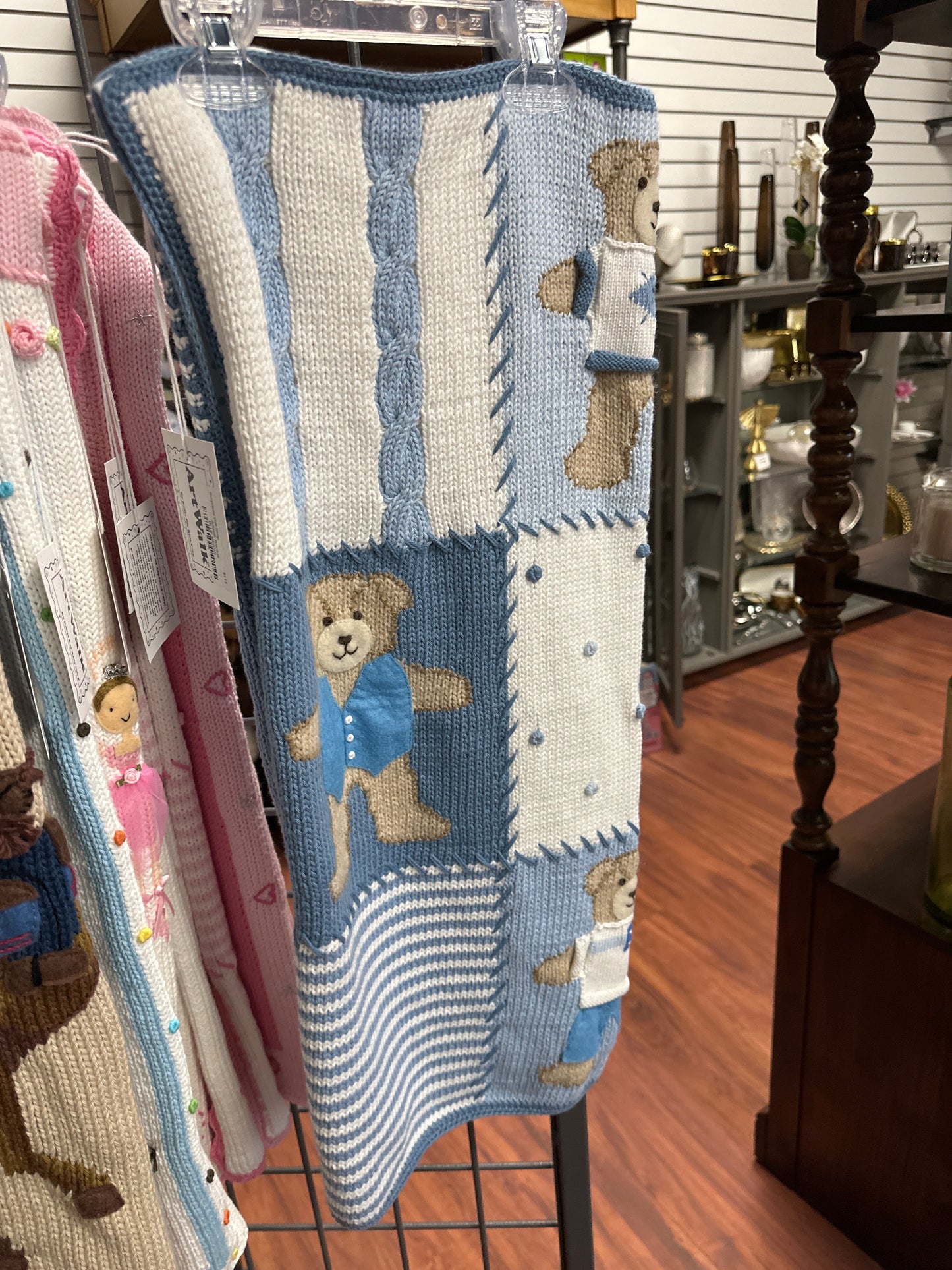 Artwalk Knitted Baby Blanket