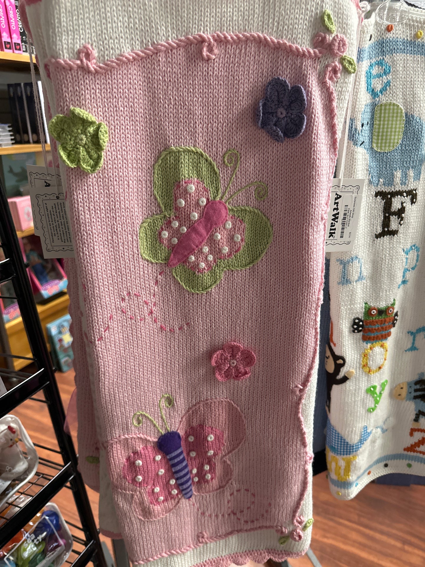 Artwalk Knitted Baby Blanket
