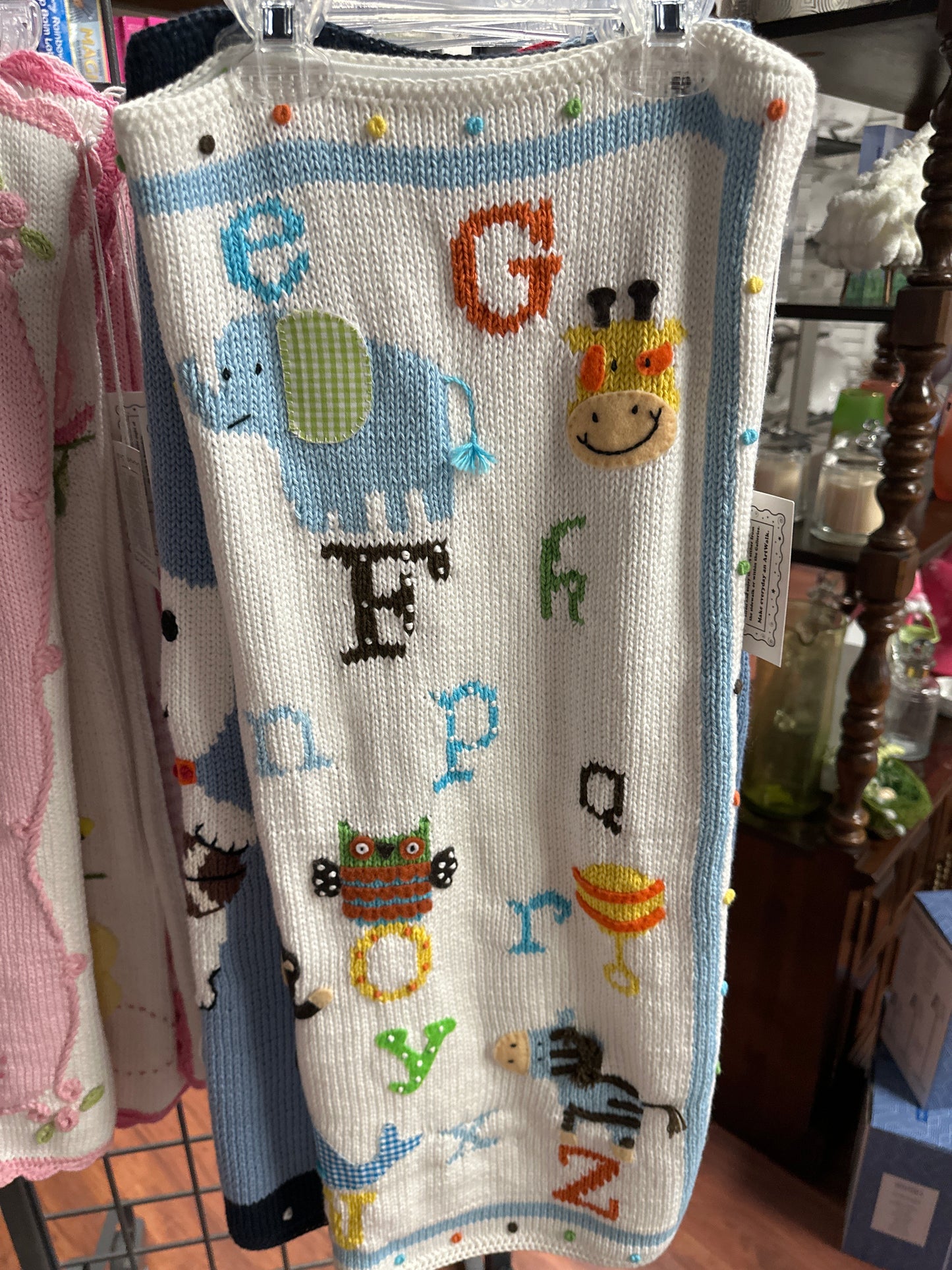 Artwalk Knitted Baby Blanket