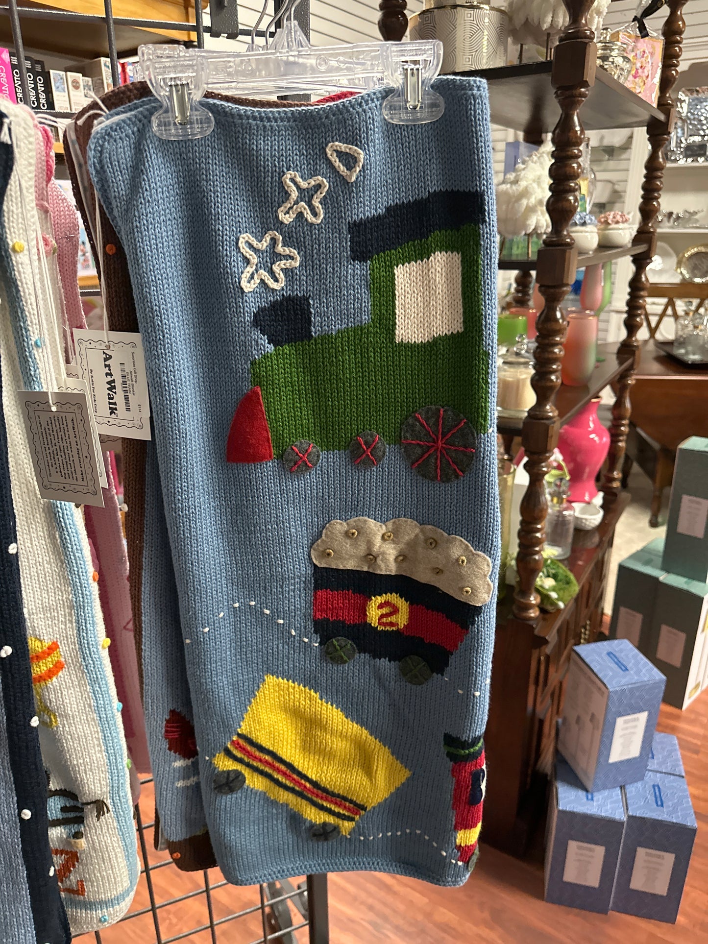 Artwalk Knitted Baby Blanket
