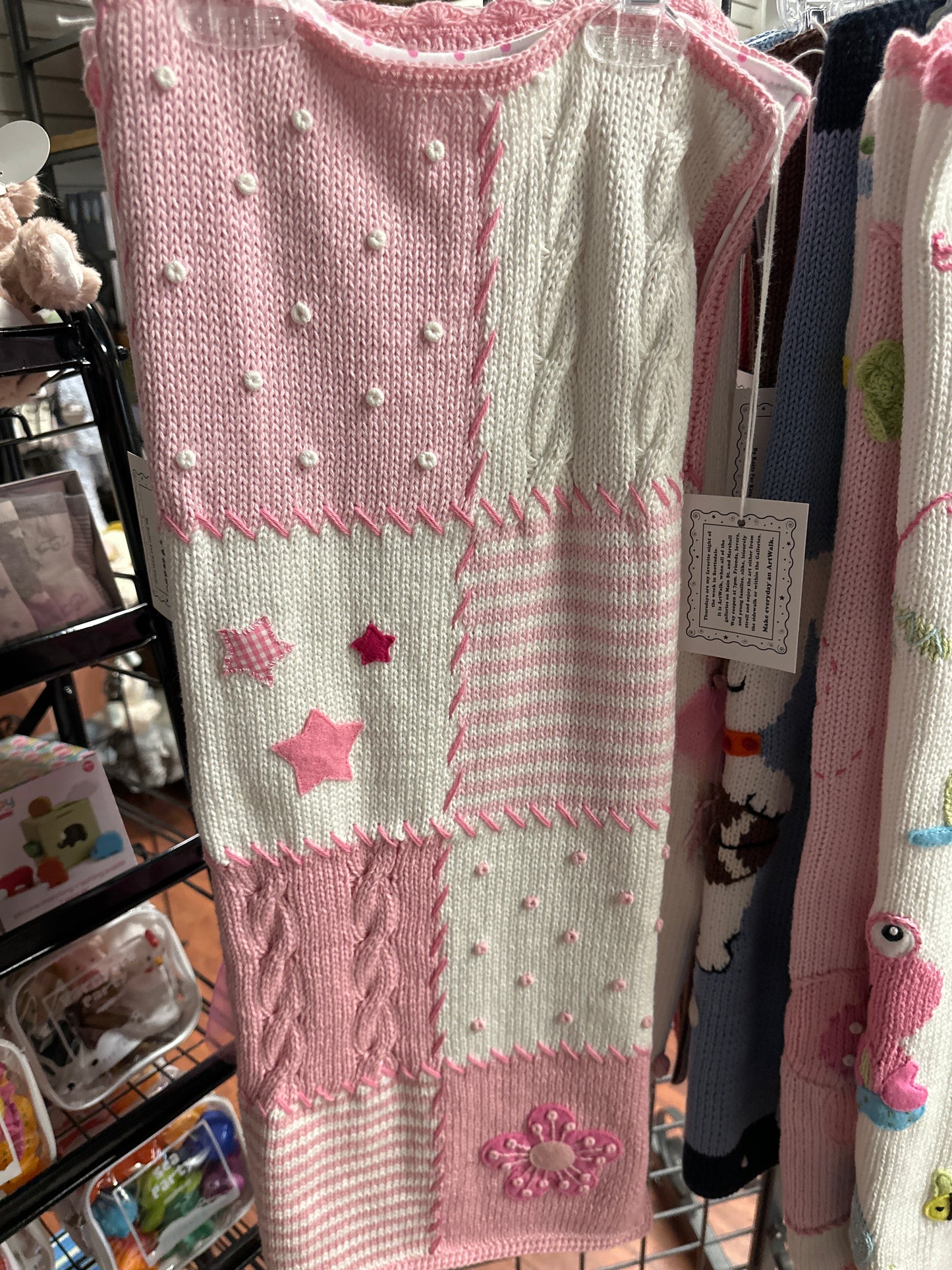 Artwalk Knitted Baby Blanket