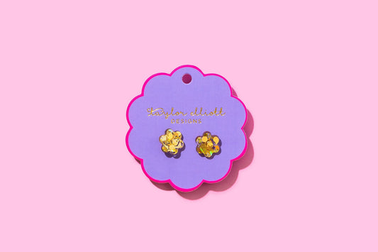 Taylor Elliott Designs Confetti Stud Earrings