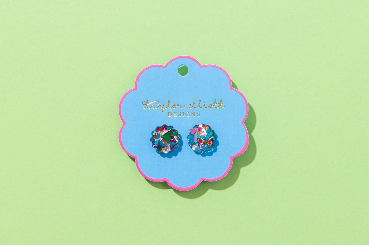 Taylor Elliott Designs Confetti Stud Earrings