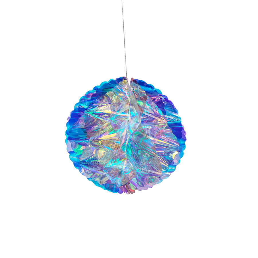 Zodax CH-5734 Wish Iridescent Deco - 8" Ball Ornament