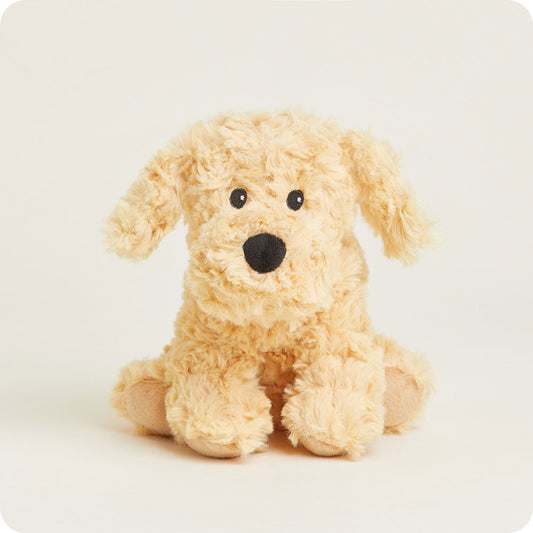 Warmies CPJ-DOG-3 Microwavable Golden Dog Junior