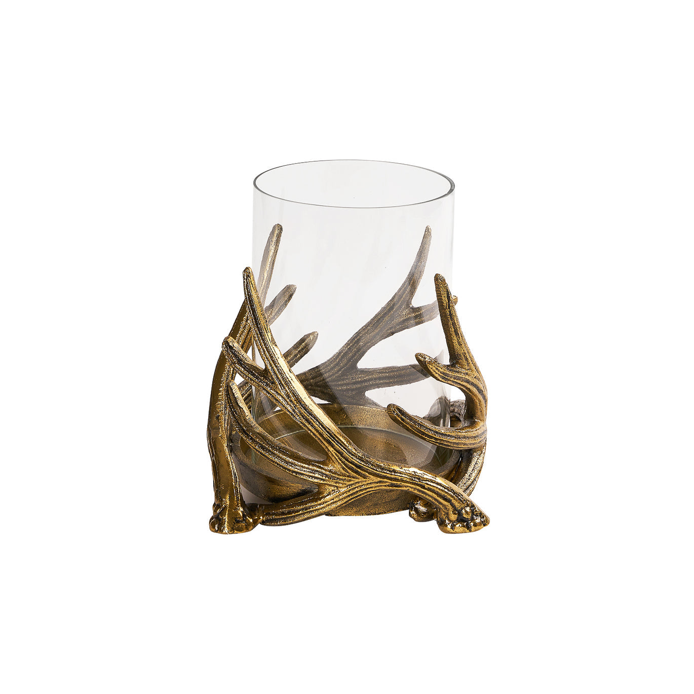 Rosha Living F24H005 Blitzen Antler Candleholder -Large