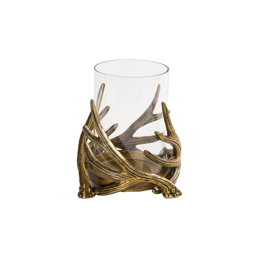 Rosha Living F24H005 Blitzen Antler Candleholder -Large