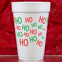 Print Appeal Christmas Styrofoam Cups - Set of 10