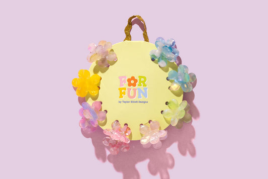 Taylor Elliott FF-CC01 For Fun Flower Clip Set