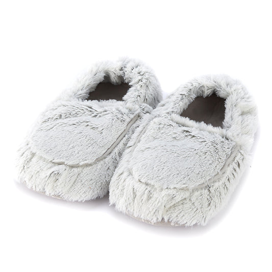 Warmies® Gray Marshmallow Slippers