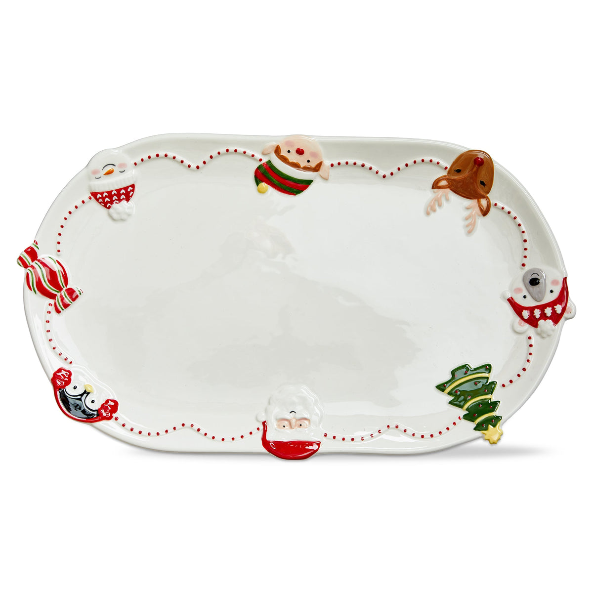 TAG G22066 Holiday Cheer Oval Platter