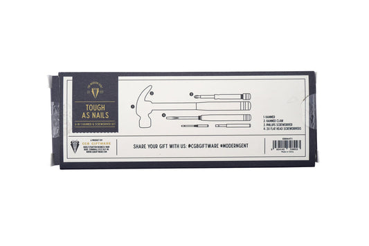CGB Giftware GB06471 Modern Gent 6 in 1 Hammer Tool Screwdriver Hand Tool