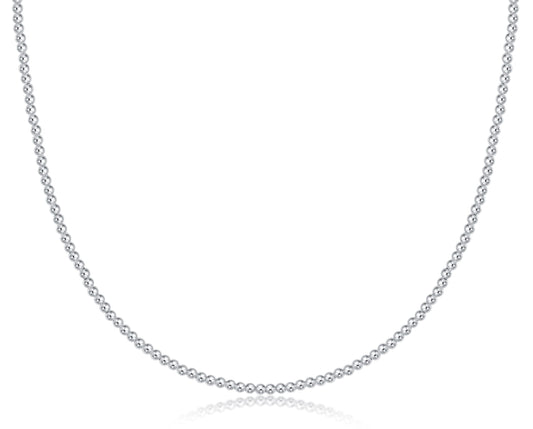 enewton N17CLSS2 Choker Classic Sterling - 2mm Bead