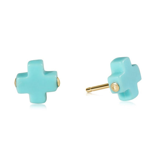 enewton ESCS Signature Cross Stud Earrings