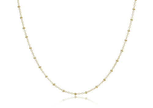 enewton N15SIG2 15" Choker Simplicity Chain Gold - Classic 2mm Gold